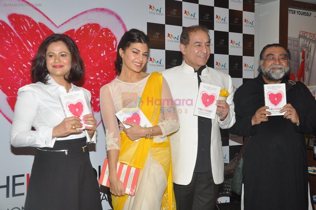 Jacqueline Fernandez, Dalip Tahil at The Love Diet book launch in Bandra, Mumbai on 11th March 2014