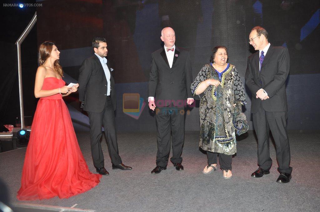 Pamela Chopra at a corporate event in Taj Lands End, Mumbai on 12th mach 2014
