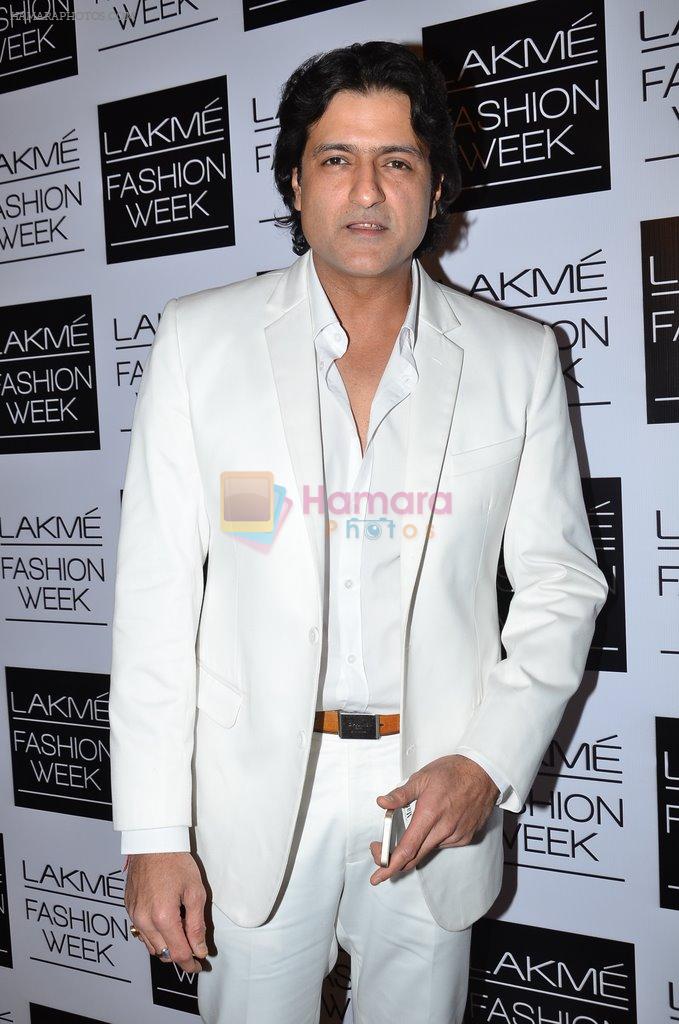 Armaan Kohli on Day 1 at LFW 2014 in Grand Hyatt, Mumbai on 12th March 2014
