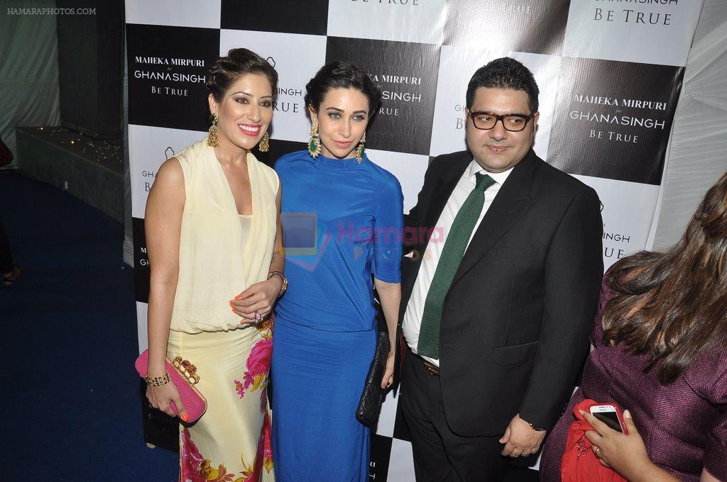 Karisma Kapoor at Ghanasingh-Maheka Mirpuri's new collection launch, Bandra, Mumbai on 12th March 2014