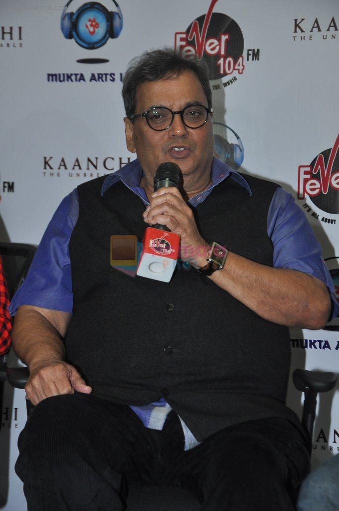 Subhash Ghai at the release of Kaanchi...'s anthem in Andheri, Mumbai on 12th March 2014