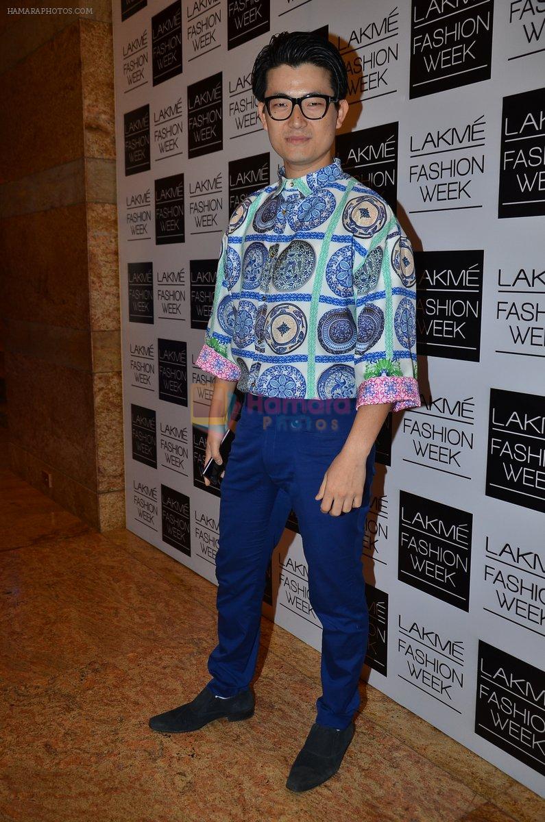 Meiyang Chang at Ken Ferns Show at LFW 2014 Day 4 in Grand Hyatt, Mumbai on 15th March 2014