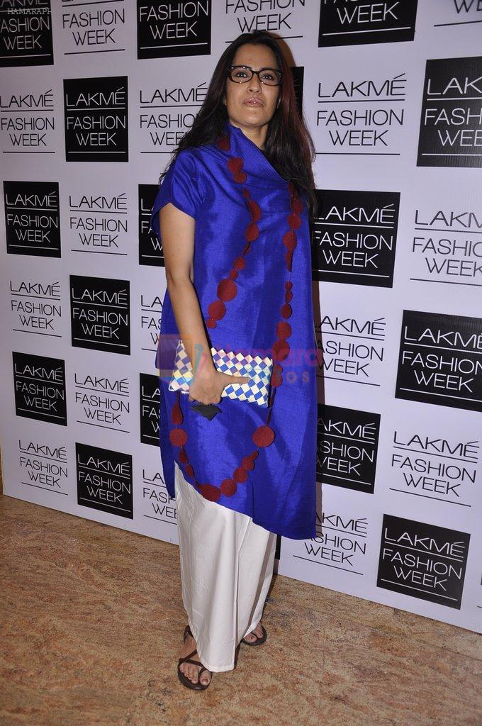 Sona Mohapatra on Day 5 at LFW 2014 in Grand Hyatt, Mumbai on 16th March 2014