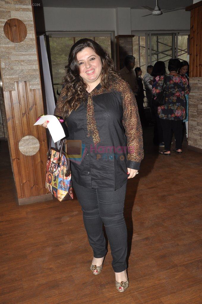 Delnaz at Blame it on yashraj play in St Andrews, Mumbai on 16th March 2014