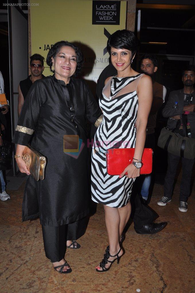 Mandira Bedi on Day 5 at LFW 2014 in Grand Hyatt, Mumbai on 16th March 2014
