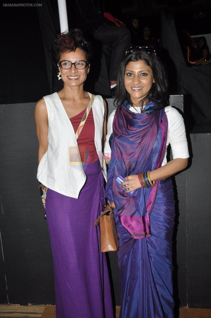 Konkona Sen Sharma on Day 5 at LFW 2014 in Grand Hyatt, Mumbai on 16th March 2014