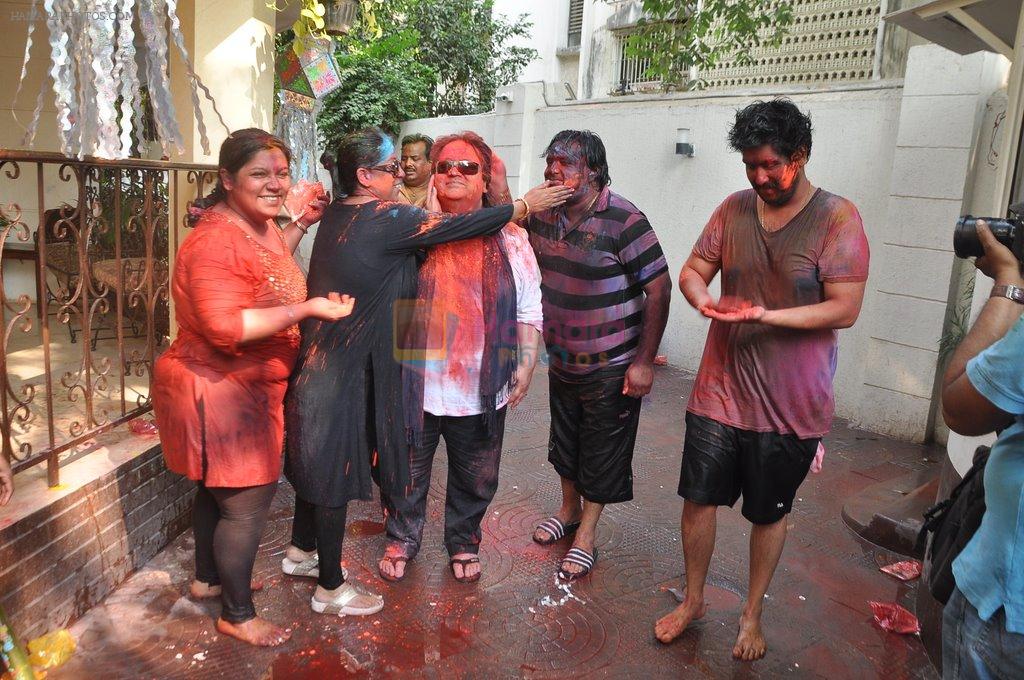 Bappi Lahiri Holi Celebrations in Mumbai on 17th March 2014