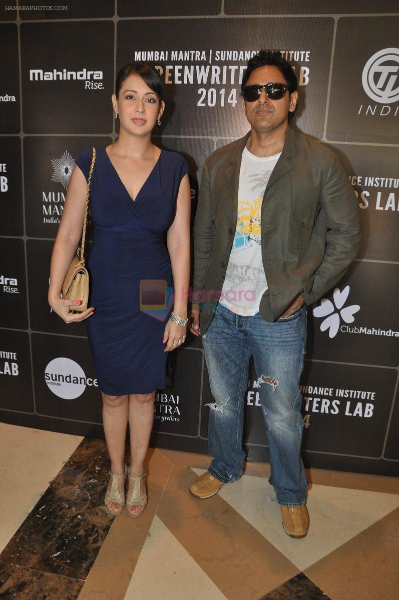 Preeti Jhangiani, Pravin Dabas at Mumbai Mantra-Sundance Screenwriters Brunch in Mumbai on 17th March 2014