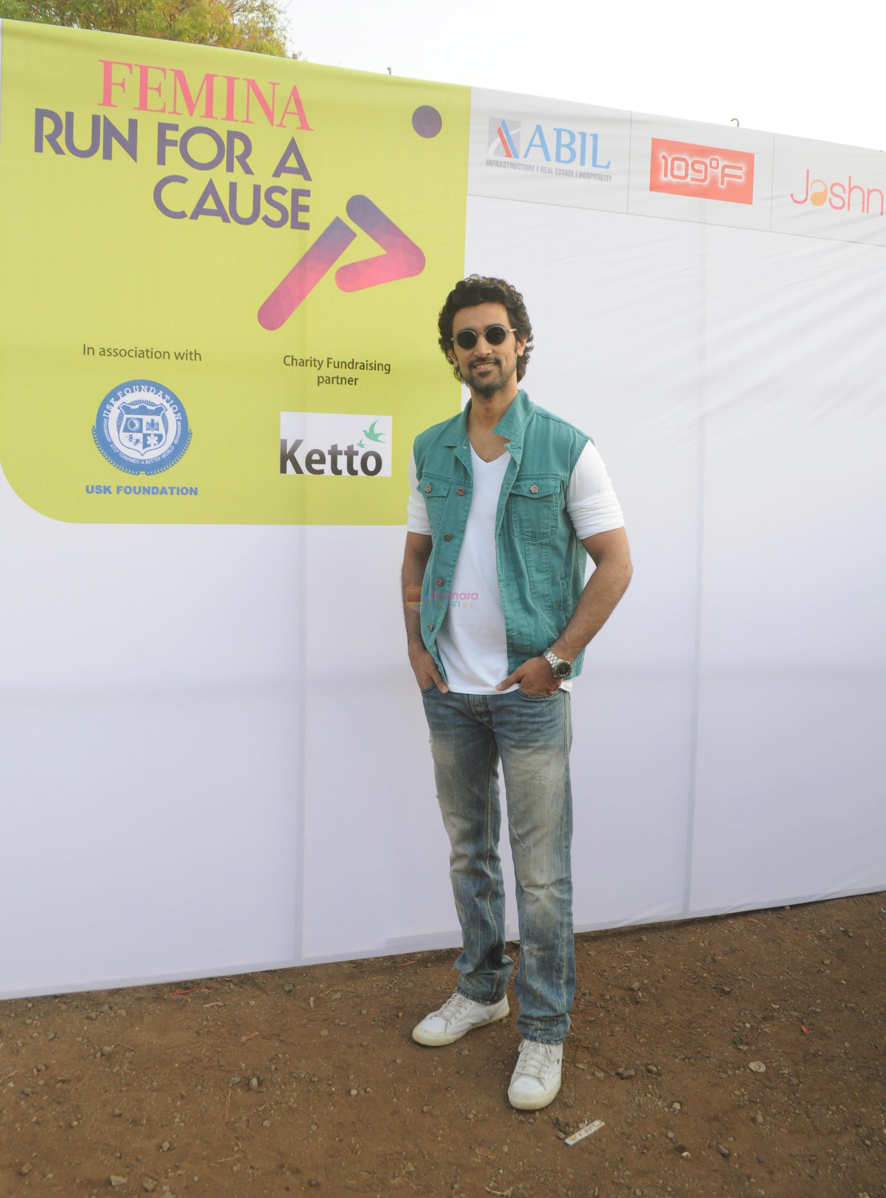 Kunal Kapoor at the _Femina Marathon-Run to Save The Girl Child_
