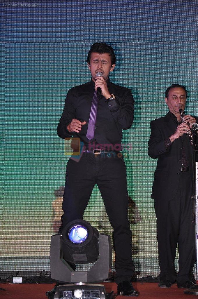 Sonu Nigam at the Music launch of film Jal in Mumbai on 19th March 2014