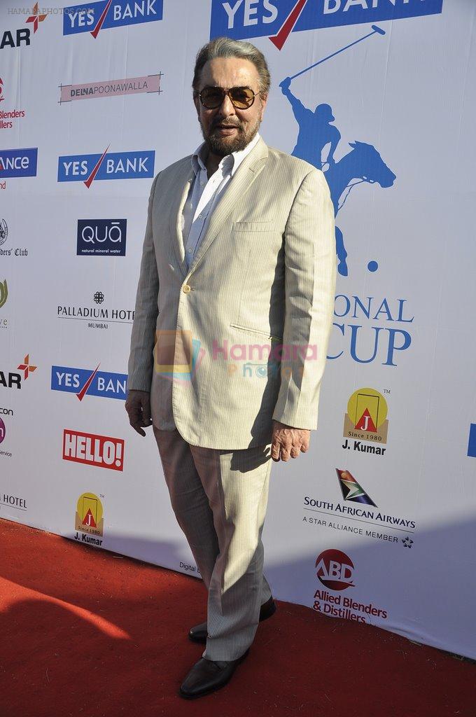 Kabir Bedi at Polo Match with Trapiche by Sula Wines in Course, Mumbai on 22nd March 2014