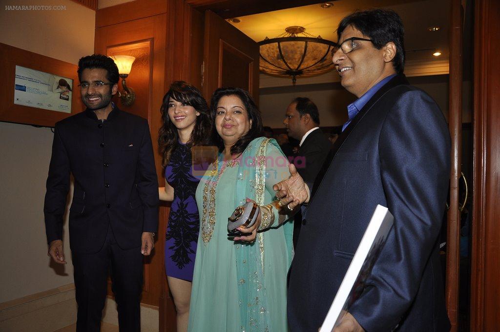 Neha Sharma, Jackky Bhagnani at Vashu Bhagnani's bash who completes 25 years in movie world in Marriott, Mumbai on 22nd March 2014