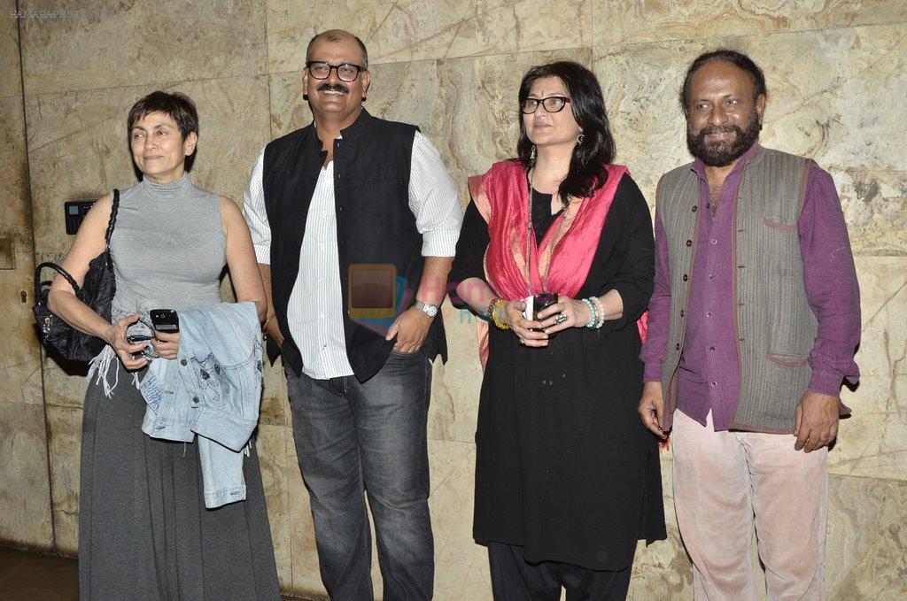 Deepa Sahi, Ketan Mehta, Sarika at Club 60 screening on occasion of 100 days and tribute to Farooque Shaikh in Lightbox, Mumbai on 23rd March 2014