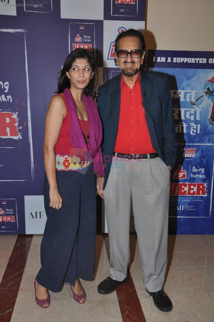 Alyque Padamsee at CNN IBN Veer event in Lalit Hotel, Mumbai on 23rd March 2014