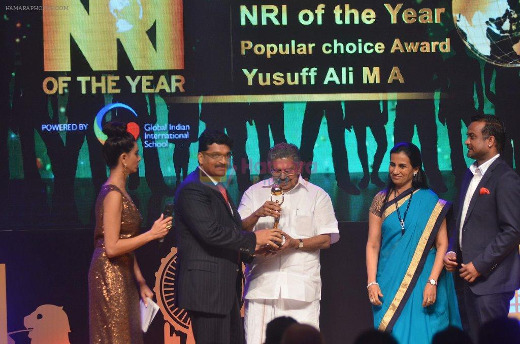 Shibani Dandekar at Times Now NRI Awards in Mumbai on 24th March 2014