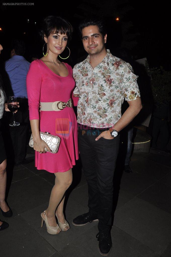 Nikita Rawal, Karan Mehra at Baby Doll party in Mumbai on 25th March 2014