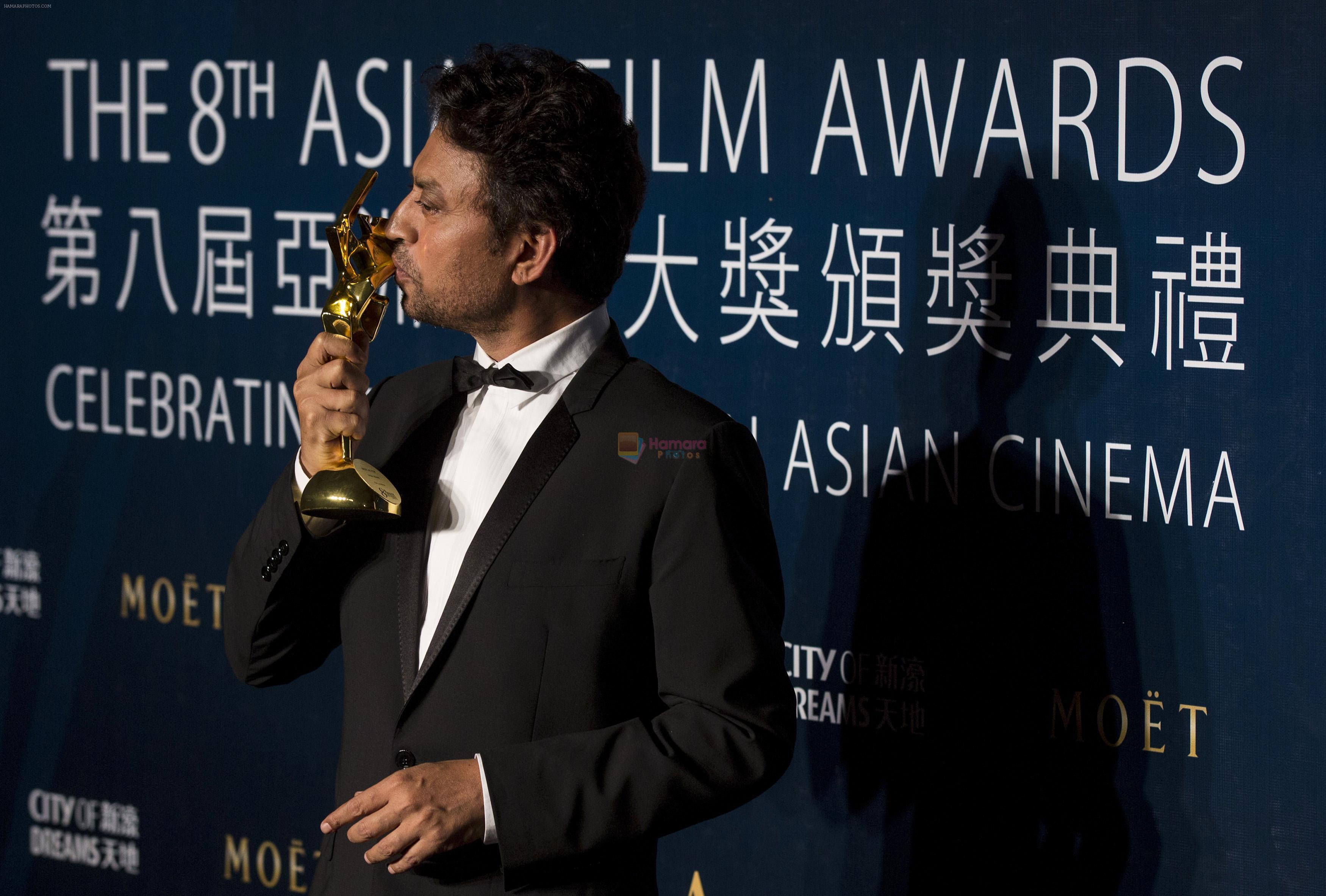 Irrfan Khan bags top honour at the Oscars of the East
