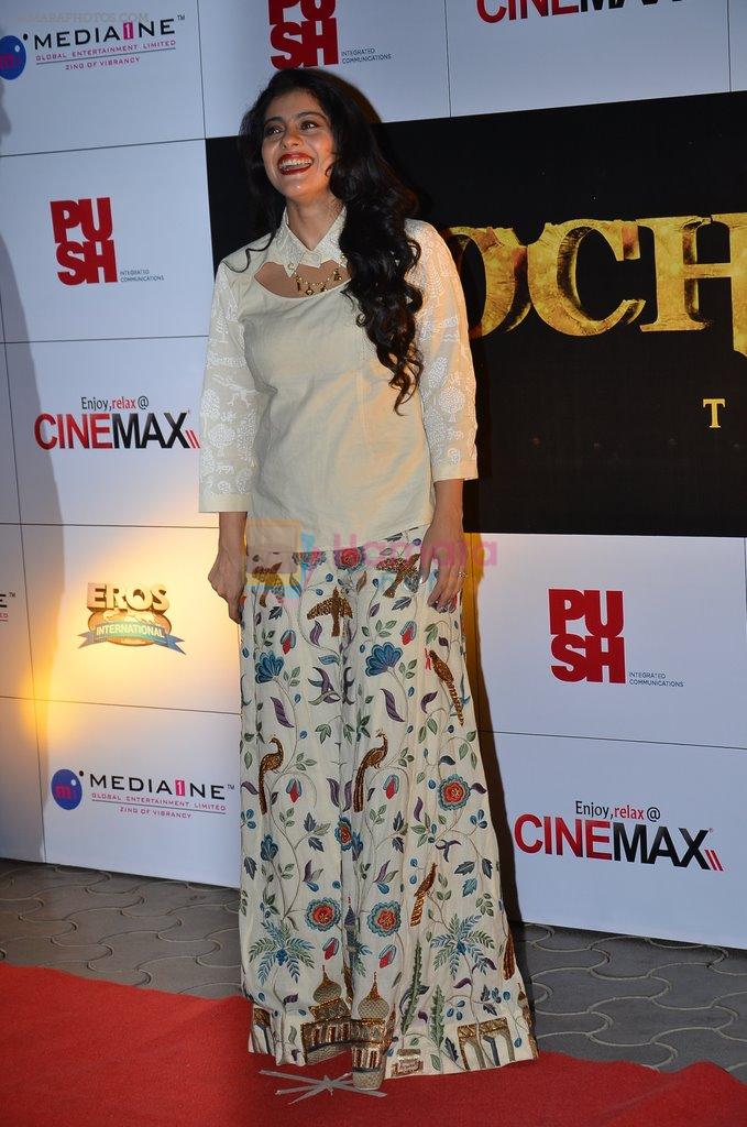 Kajol at the Premiere of the film Kochadaiiyaan in Mumbai on 30th March 2014