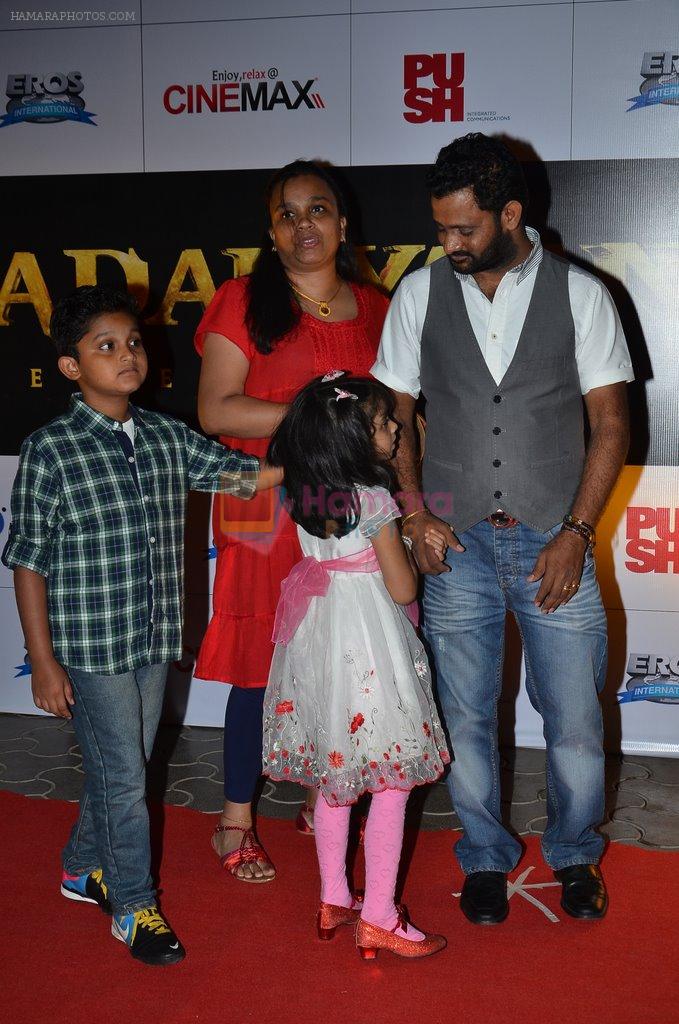 Resul Pookutty at the Premiere of the film Kochadaiiyaan in Mumbai on 30th March 2014