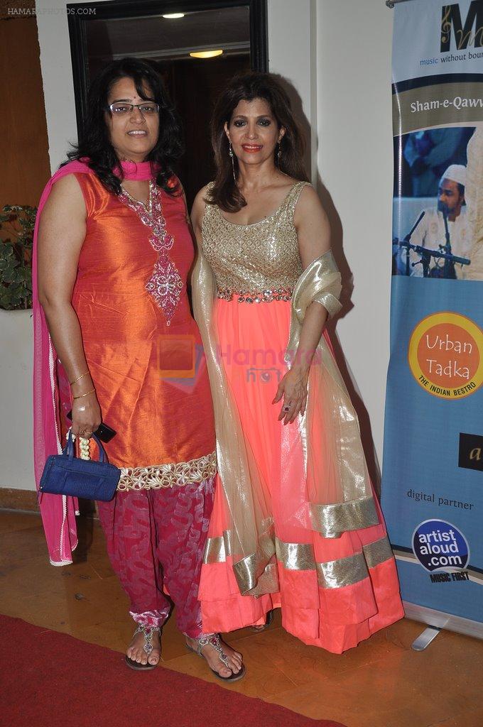 Bina Aziz at Music Mania's Shaam -e-Qwwali in Mumbai on 30th March 2014
