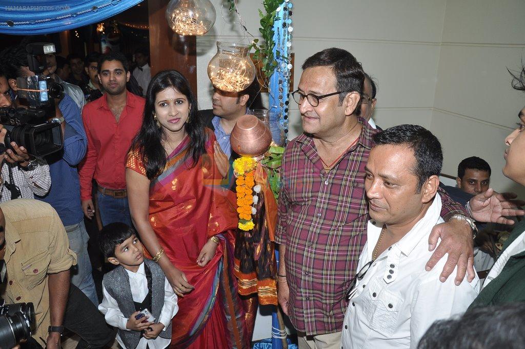 Mahesh Manjrekar at Marathi film Launch in Cinemax, Mumbai on 31st March 2014