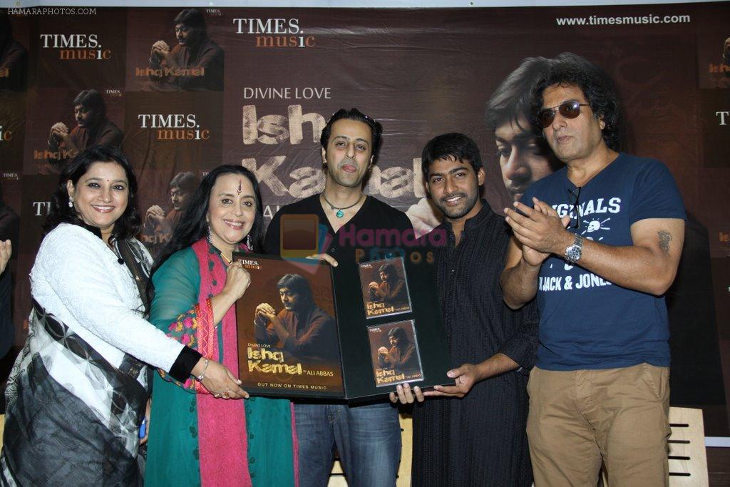 Salim merchant, Ila Arun, Talat Aziz at Pakistani singer Ali Abas album launch in Mumbai on 2nd April 2014