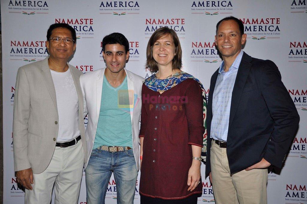 Gautam Rode at Namaste America with Gautam Rode in Hard Rock Cafe, Mumbai on 6th April 2014