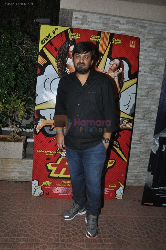 Wajid Ali at Main Tera Hero sucess party hosted by Ekta Kapoor in Juhu, Mumbai on 9th April 2014