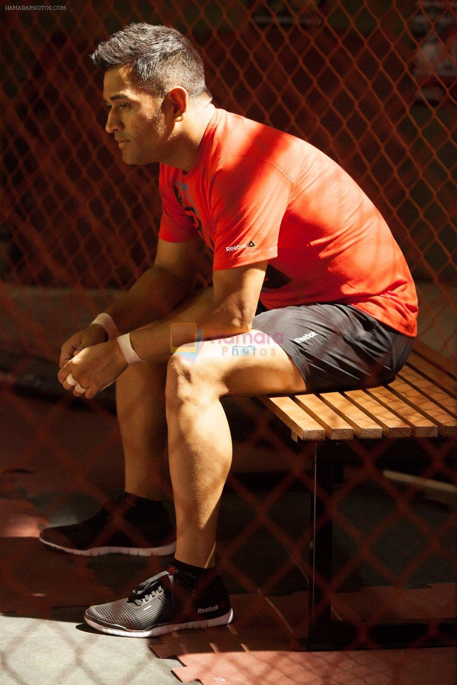 Mahendra Singh Dhoni snapped at Reebok-Live With Fire Campaign Shoot in Malaysia