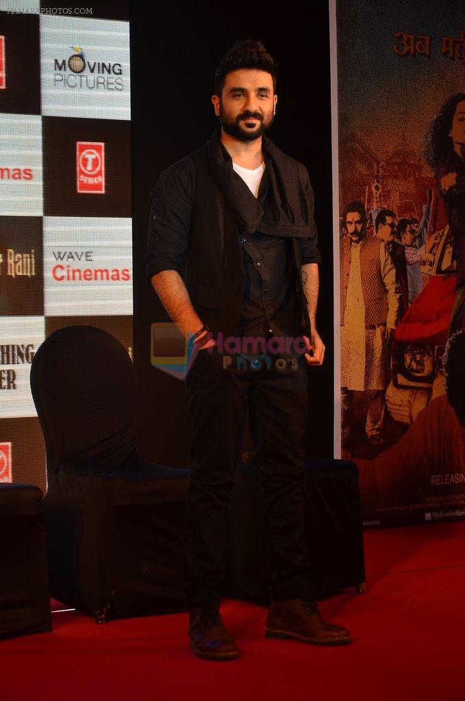 Vir Das at the Press conference of Revolver Rani in J W Marriott, Mumbai on 10th April 2014