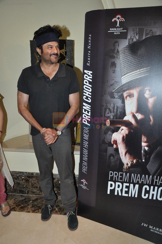 Anil Kapoor at Prem Chopra's autobiography by Rakita Nanda in J W Marriott, Mumbai on 12th April 2014