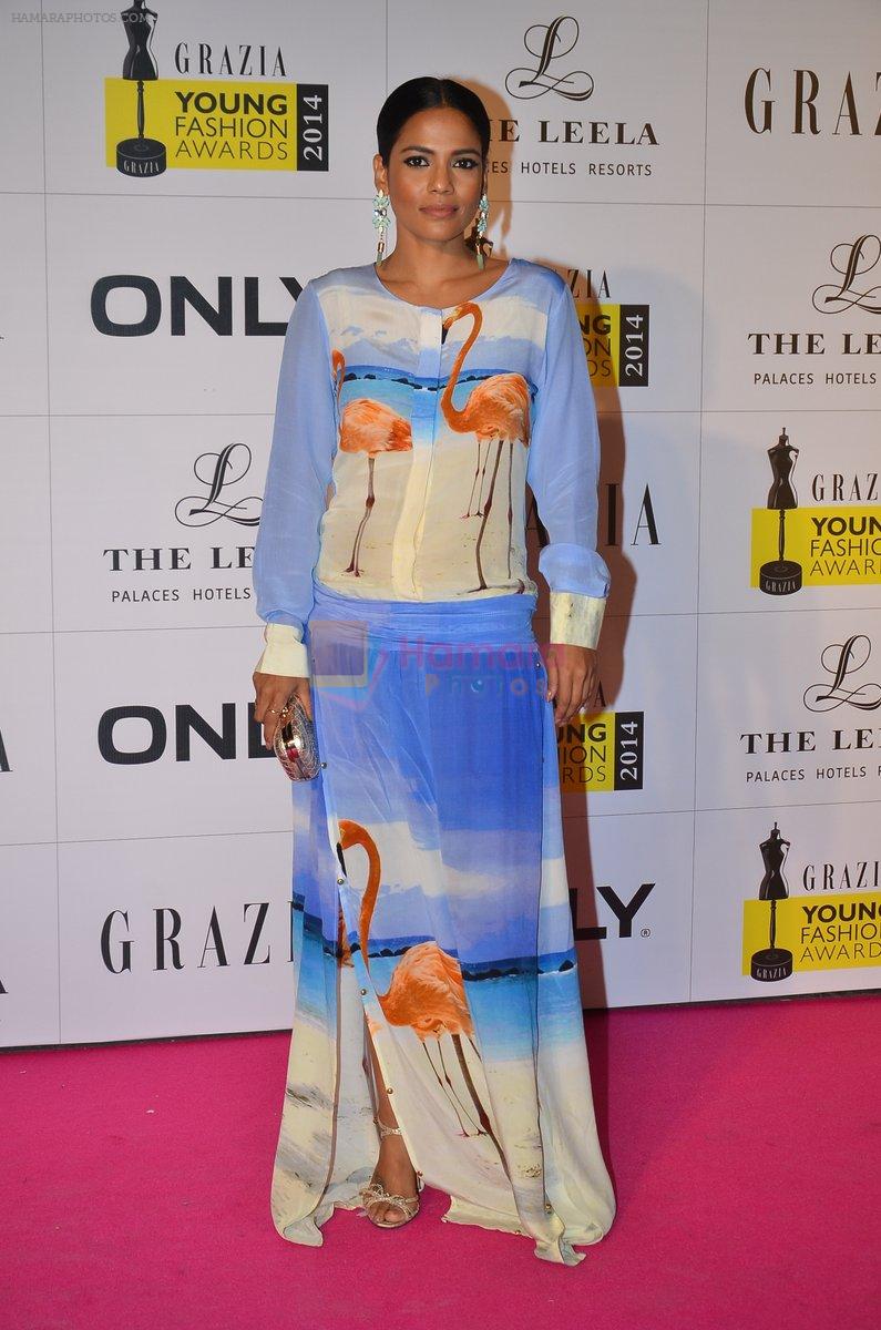 at Grazia Young Fashion Awards in Mumbai on 13th April 2014