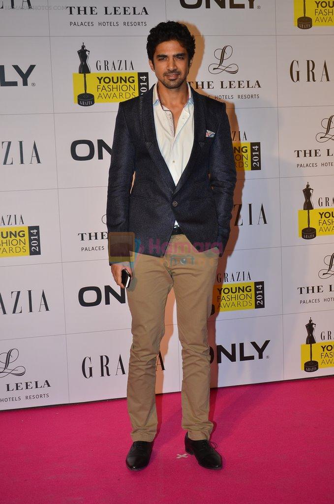 at Grazia Young awards red carpet in Mumbai on 13th April 2014