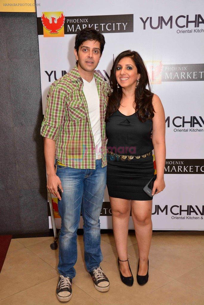 Ali Hayder and Munisha Khatwani at Phoenix Market City easter party in Mumbai on 14th April 2014