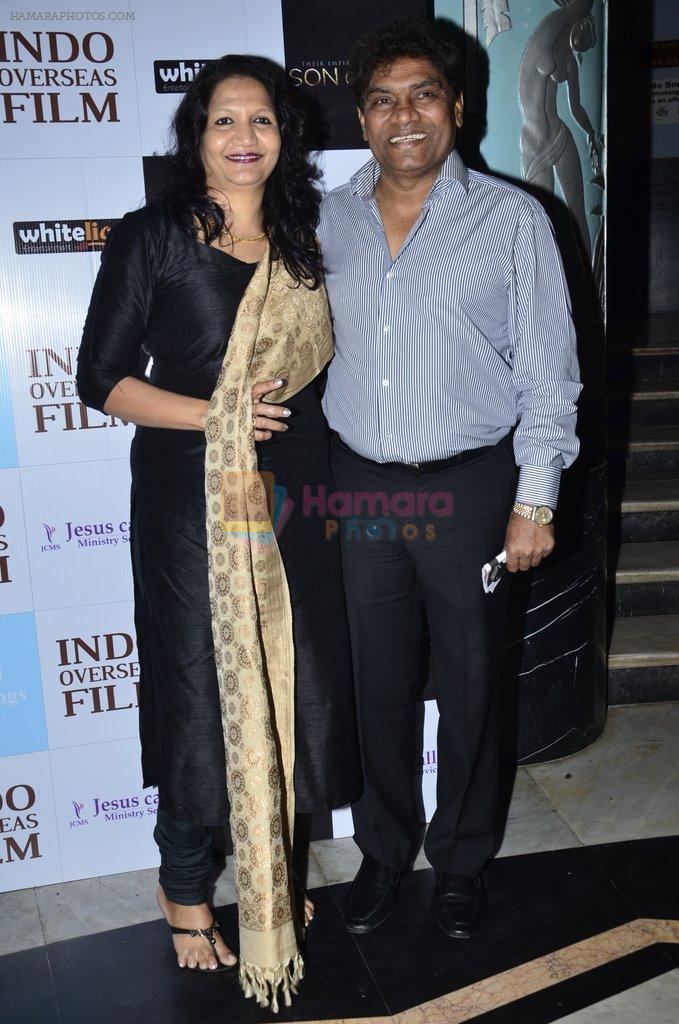 Jhonny Lever at Son of God premiere in Eros, Mumbai on 14th April 2014