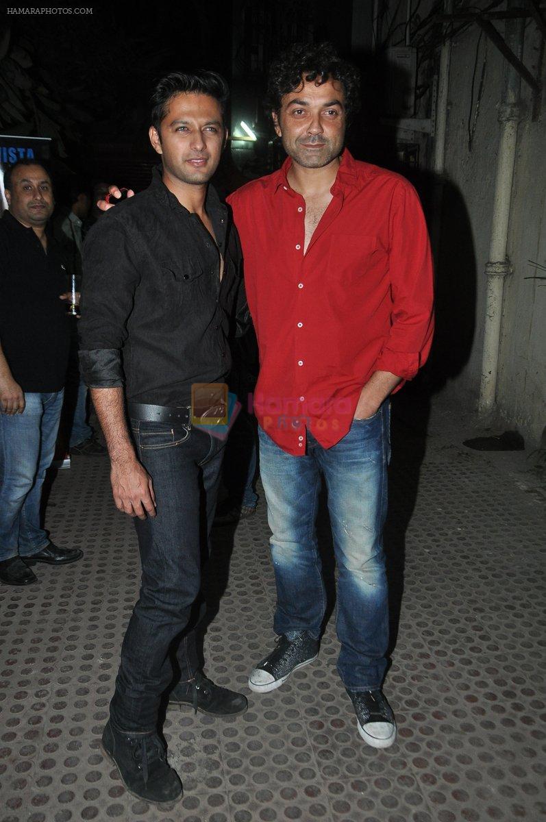 Bobby Deol, Vatsal Seth at Premiere of Star Plus show Ek Hasina Thi in Bandra, Mumbai on 14th April 2014