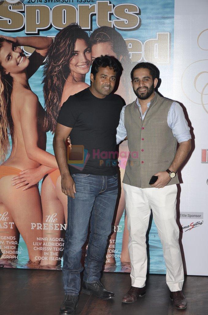 Leander Paes at Sports Illustrated swimsuit issue launch in Royalty, Mumbai on 14th April 2014