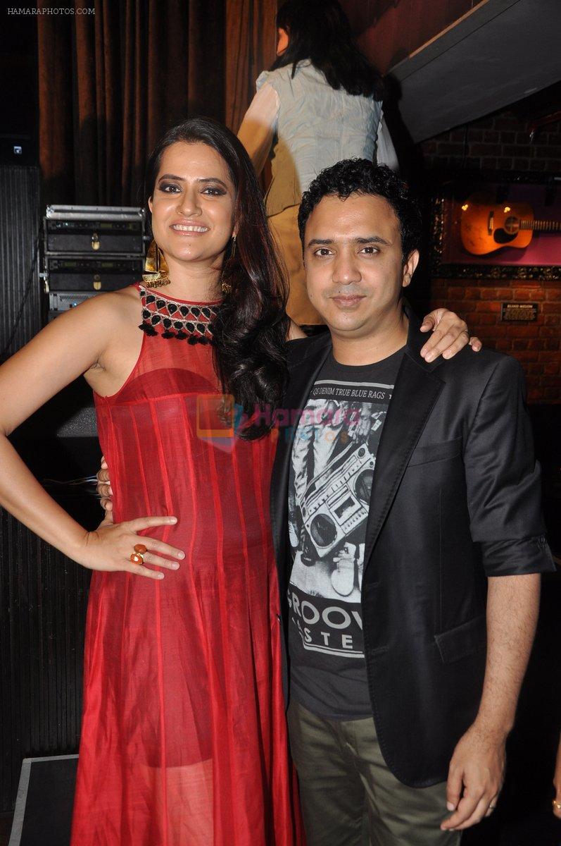 Ram Sampath, Sona Mohapatra at the Audio release of Purani Jeans in HRC, Andheri, Mumbai on 16th April 2014