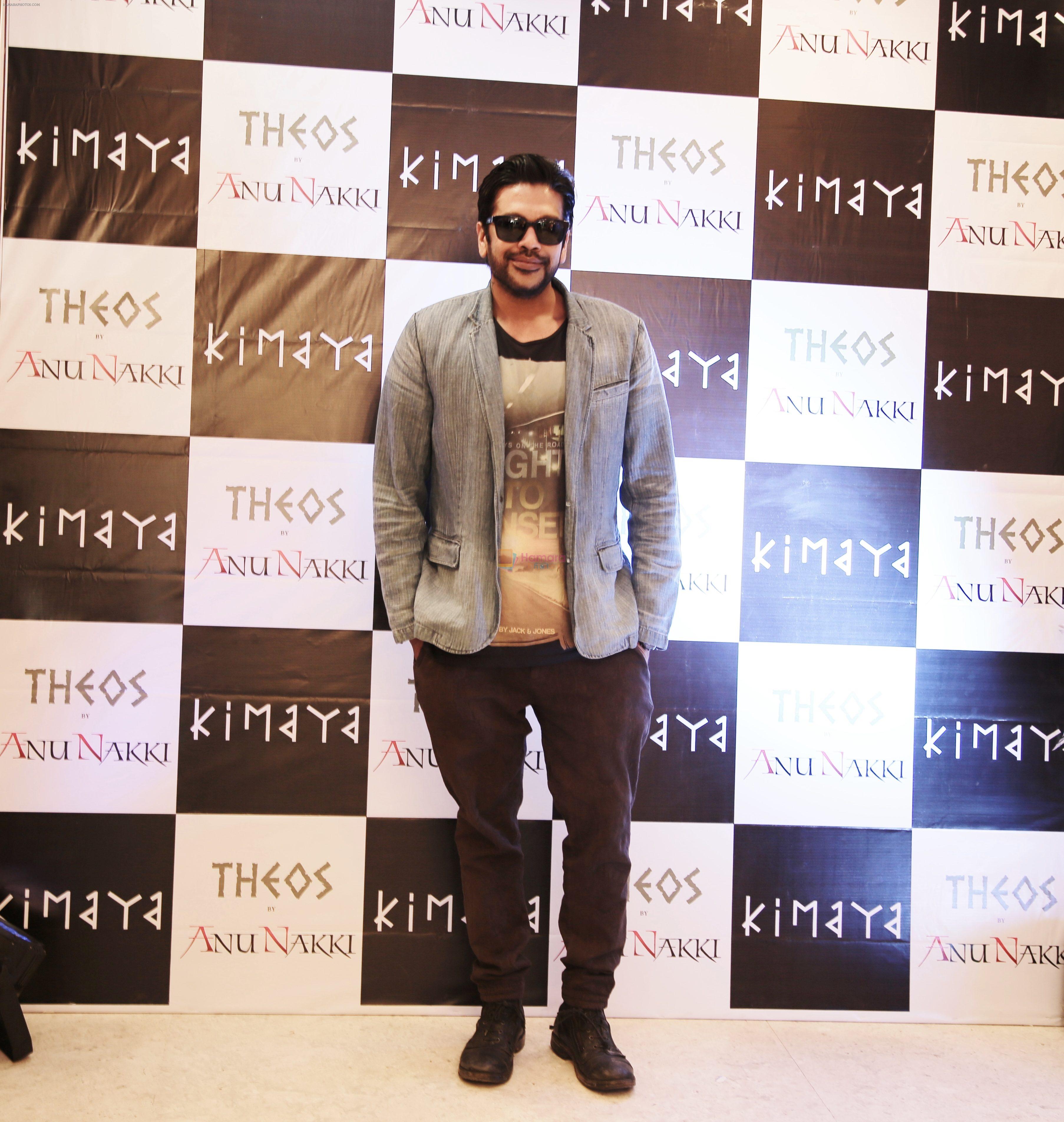 Rocky S attends launch of Ancient Greece inspired fashion 2014 collection THEOS at Kimaya