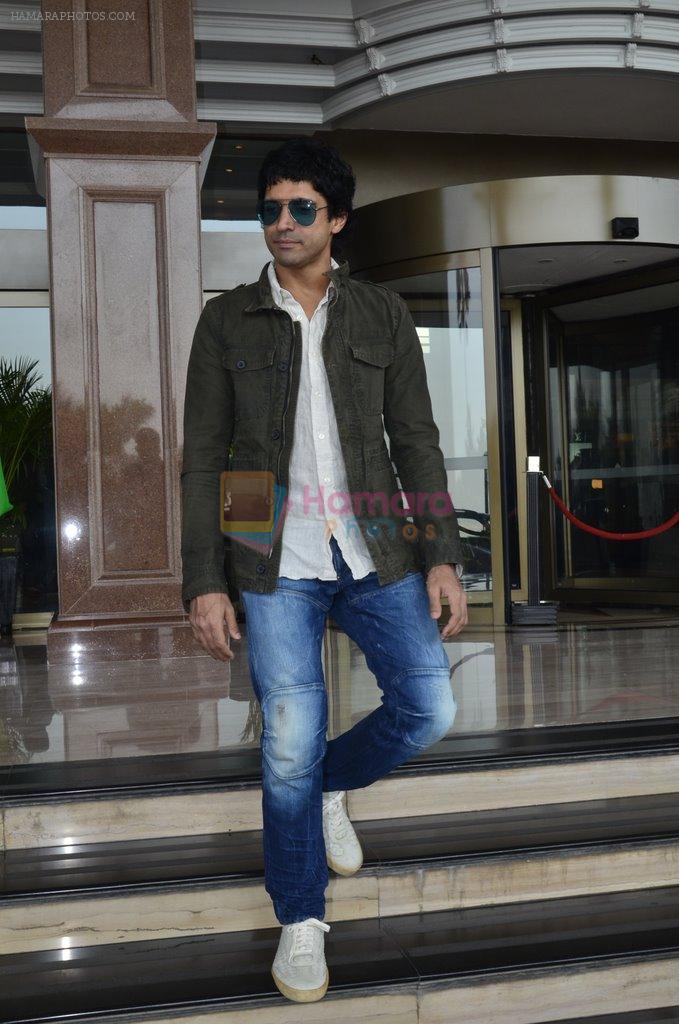 Farhan Akhtar at an event organised by Omron on 17th April 2014