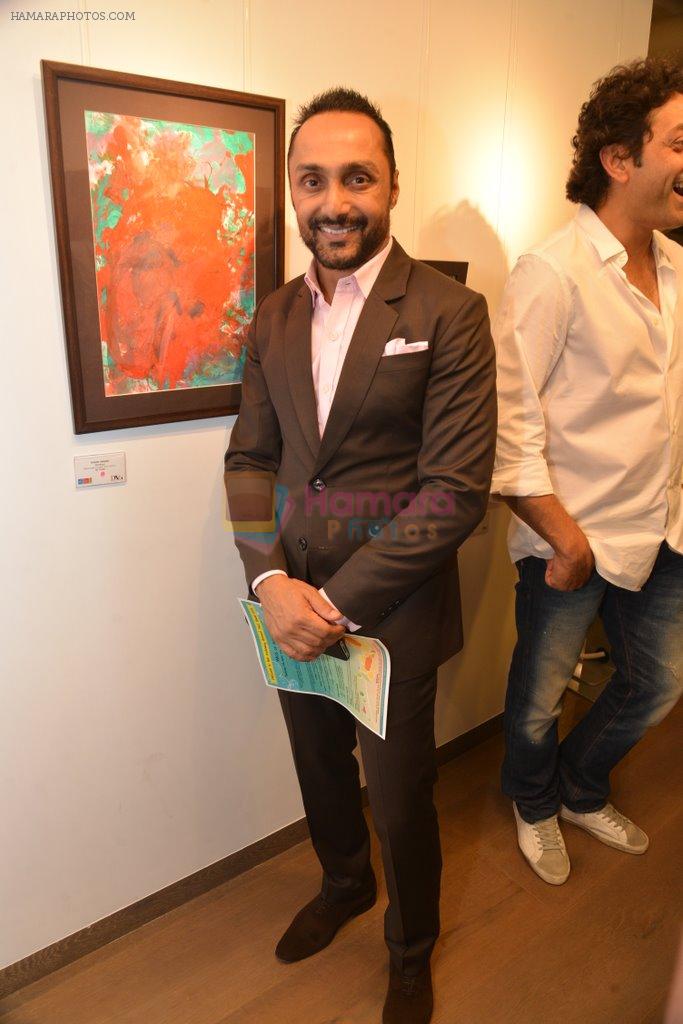 Rahul Bose at Gateway school Annual charity art show in Delhi Art Gallery, Kala Ghoda on 17th April 2014