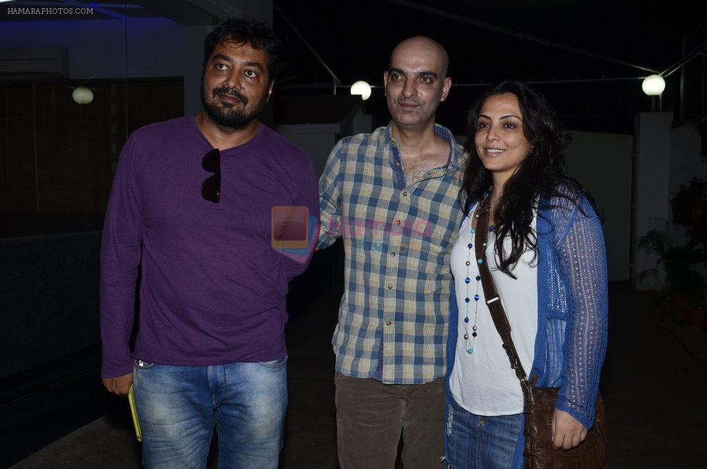 Abbas Tyrewala, Anurag Kashyap at the First look launch of Anurag Kashyaps Award Winning Documentary The World Before Her in Juhu, Mumbai on 22nd April 2014