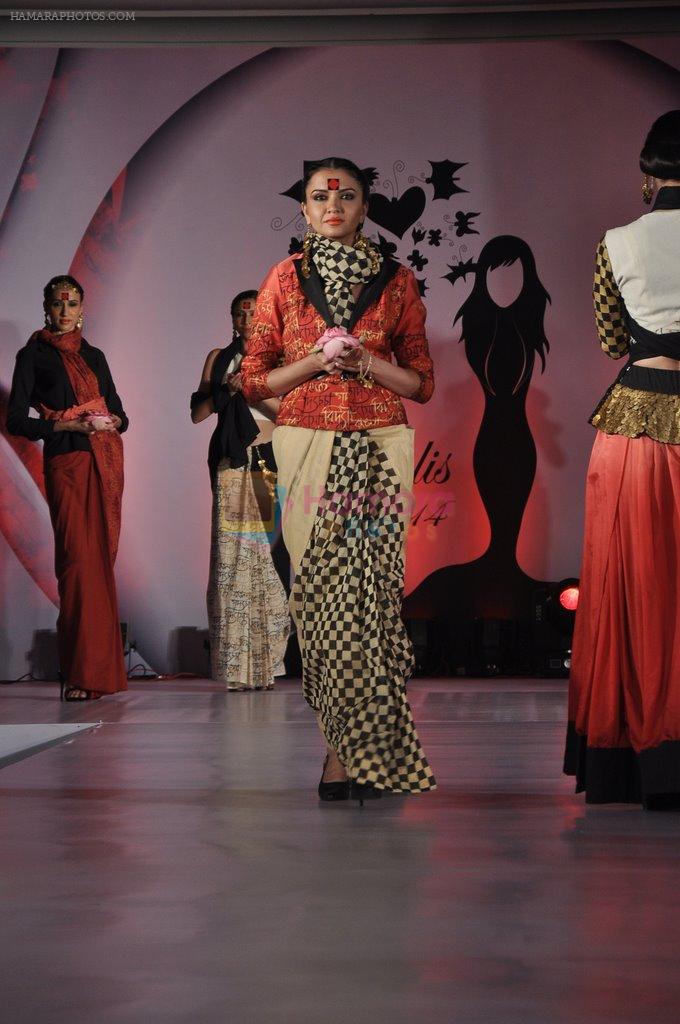 at SNDT's Chrysallis Fashion Show in Mumbai on 25th April 2014