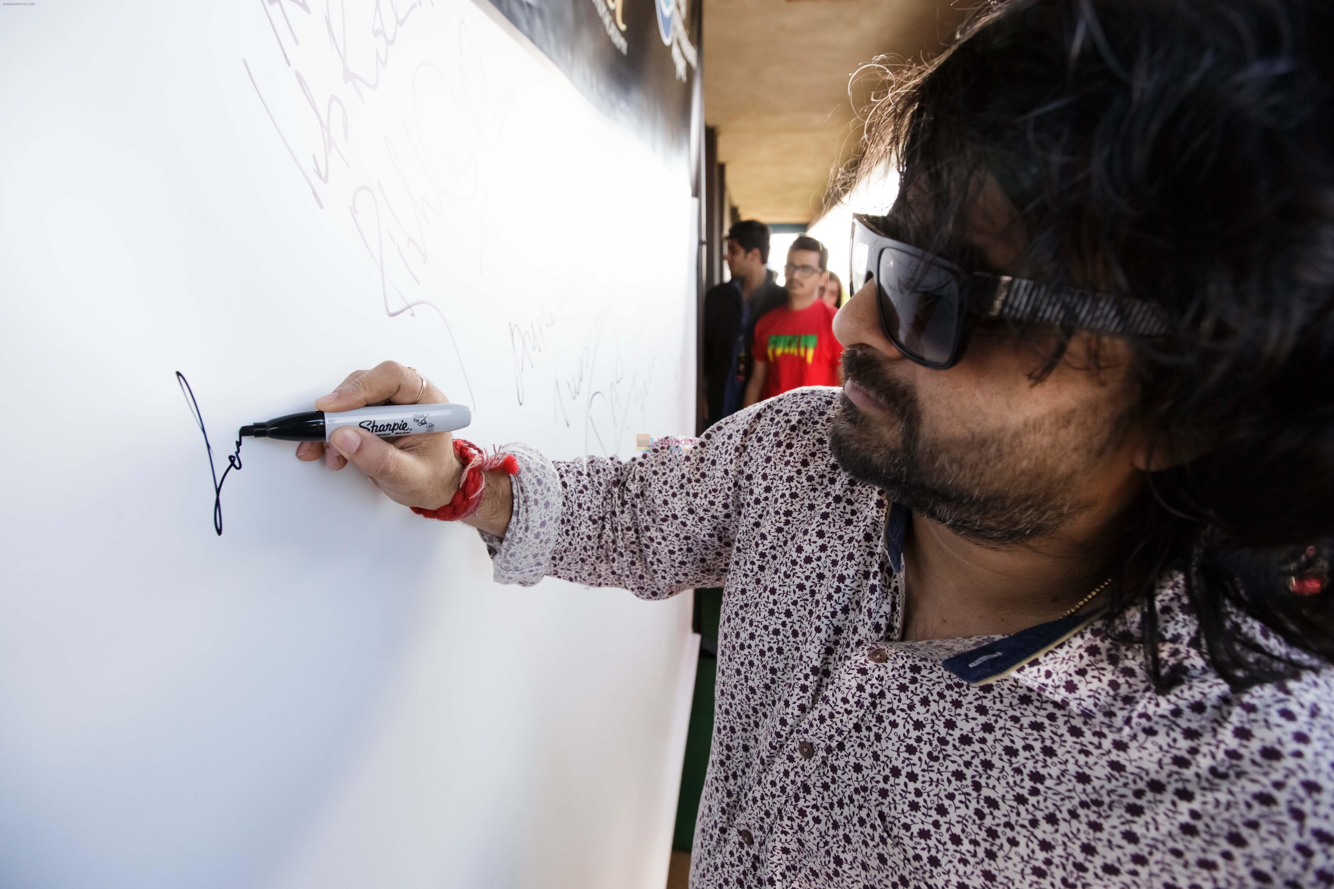 Pritam Chakraborty arrives at Tampa International Airpot on 24th April 2014 for IIFA