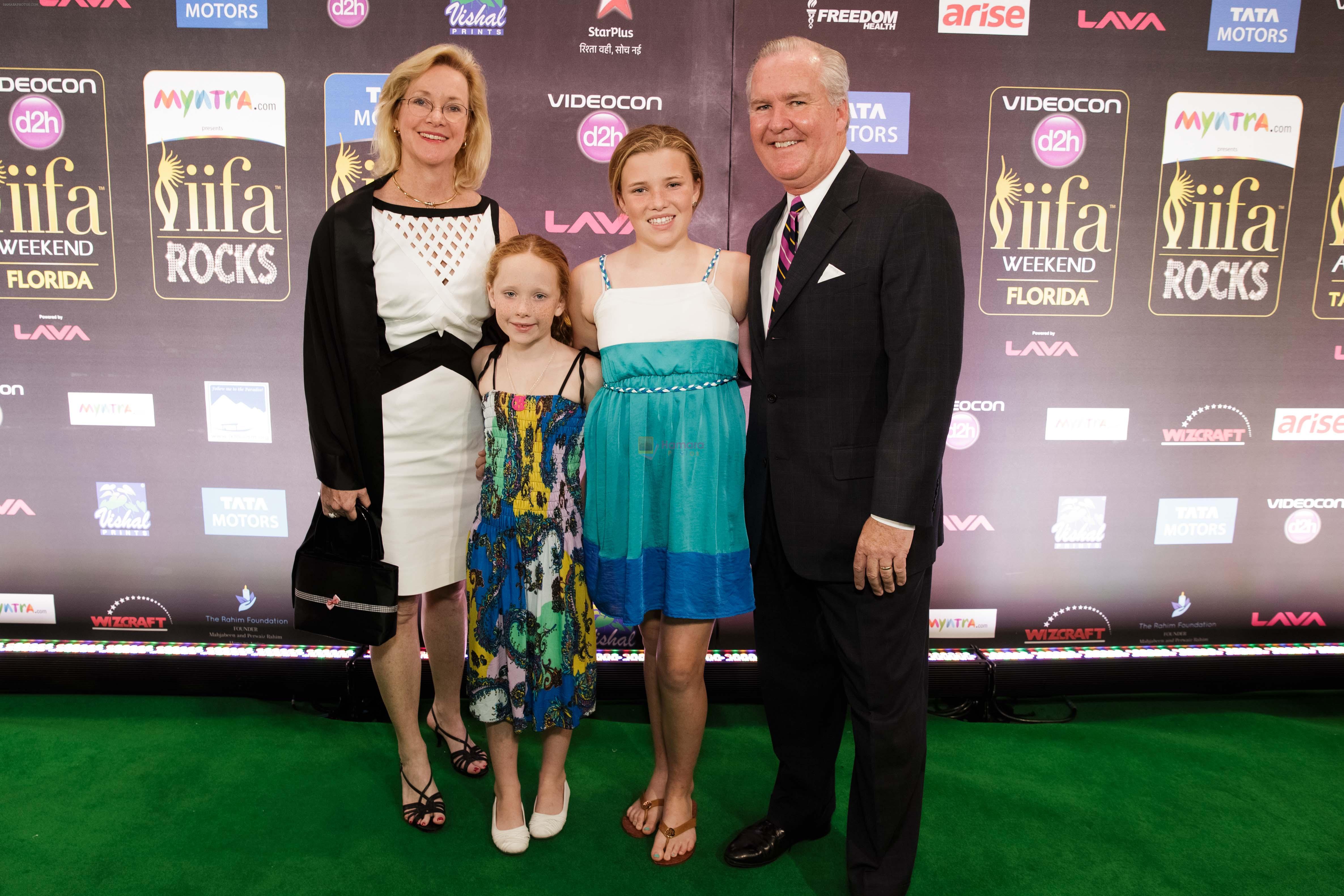 at IIFA ROCKS Green Carpet in Tampa Convention Center on 24th April 2014