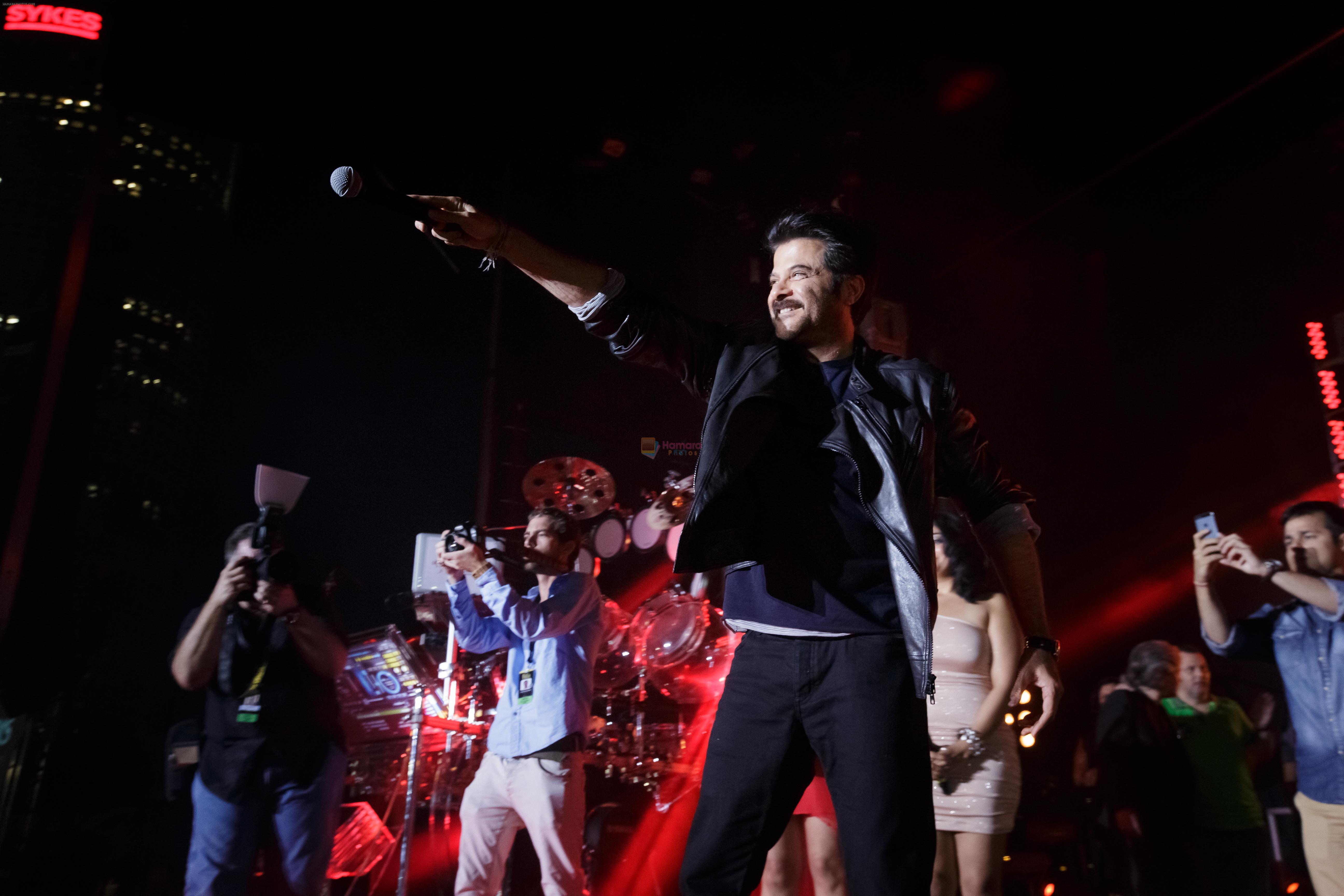 Anil Kapoor works on Stomp for IIFA on 24th April 2014