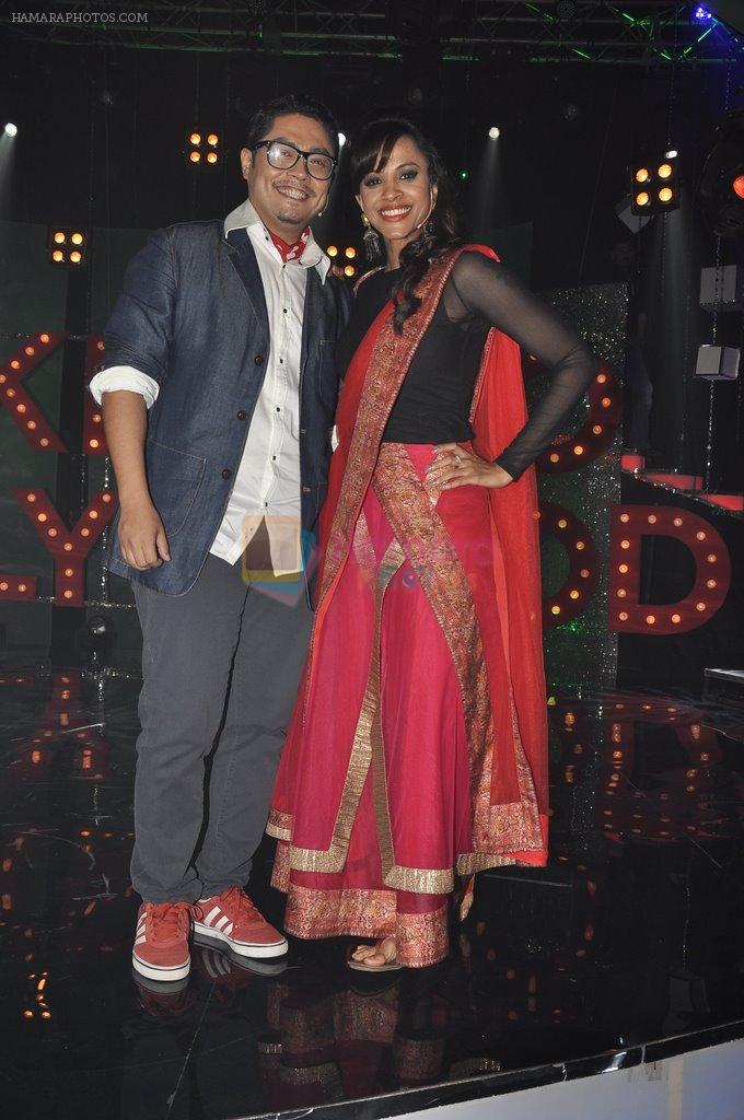 Manasi Scott on the sets of NDTV Prime's Ticket to bollywood in Mumbai on 25th April 2014
