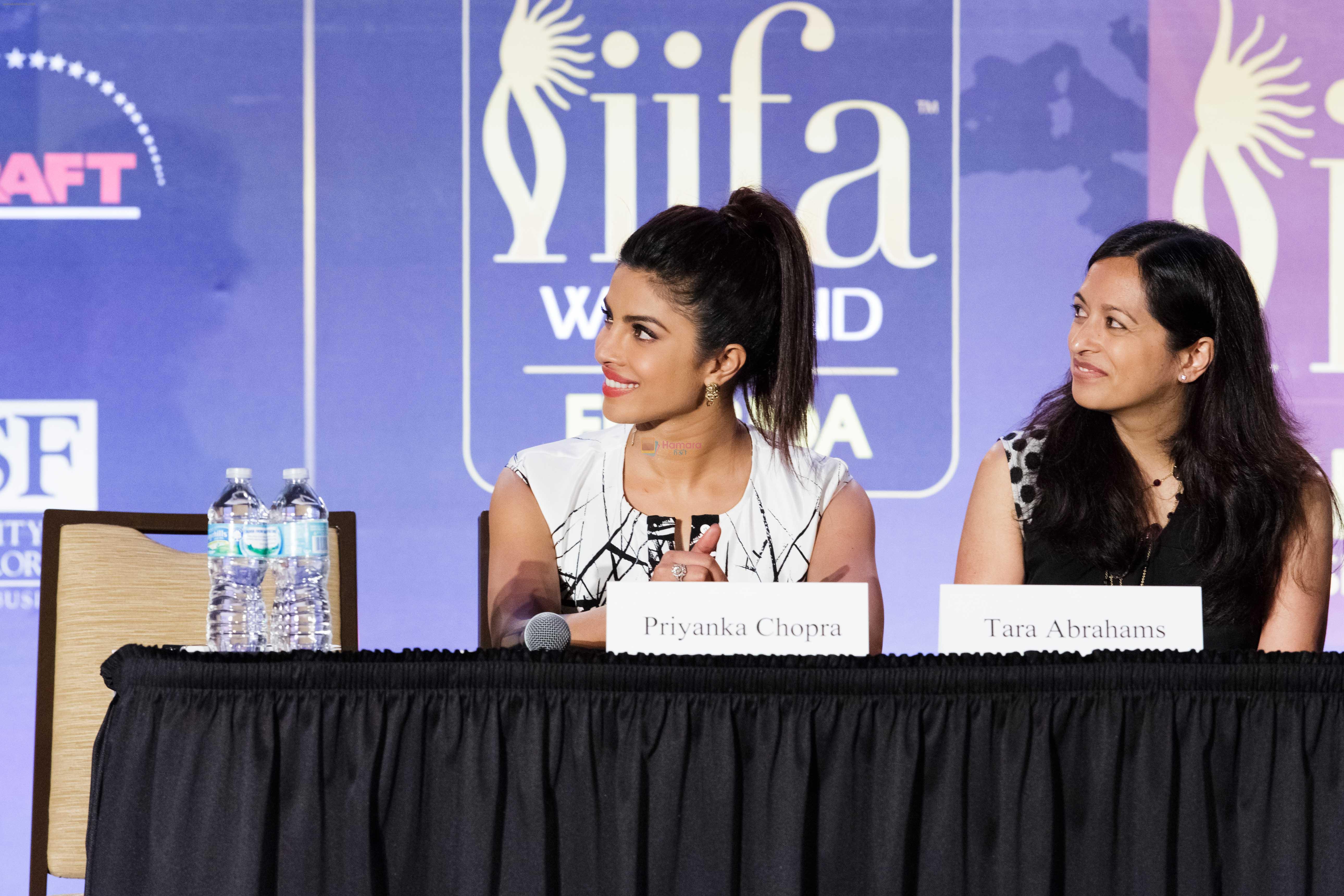 Priyanka Chopra, Tara Abrahams at Girl Rising Project in Tampa Convention Centre on 25th April 2014