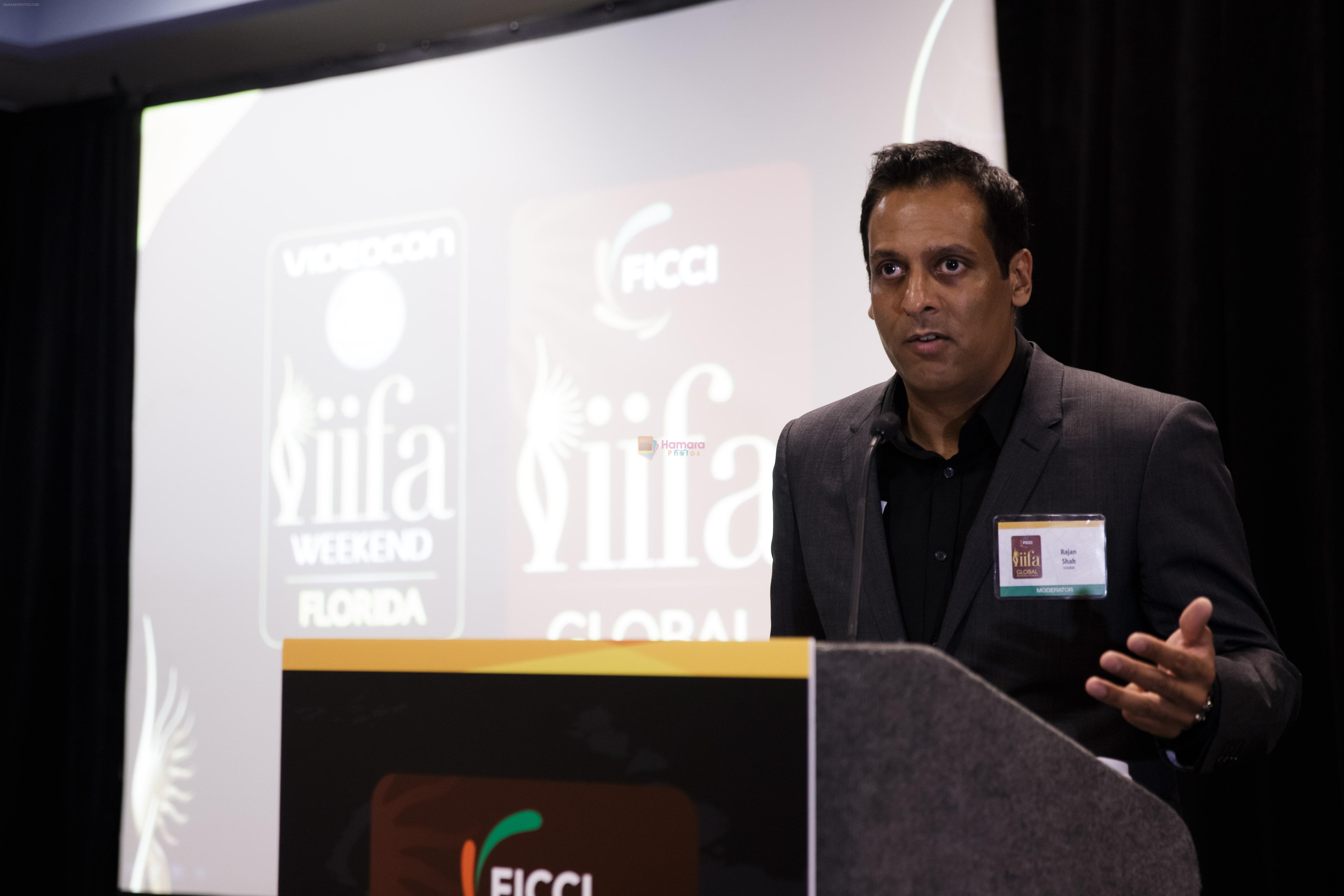 Rajan Shah at FICCI-IIFA Global Business Forum in Tampa Convention Centre on 25th April 2014