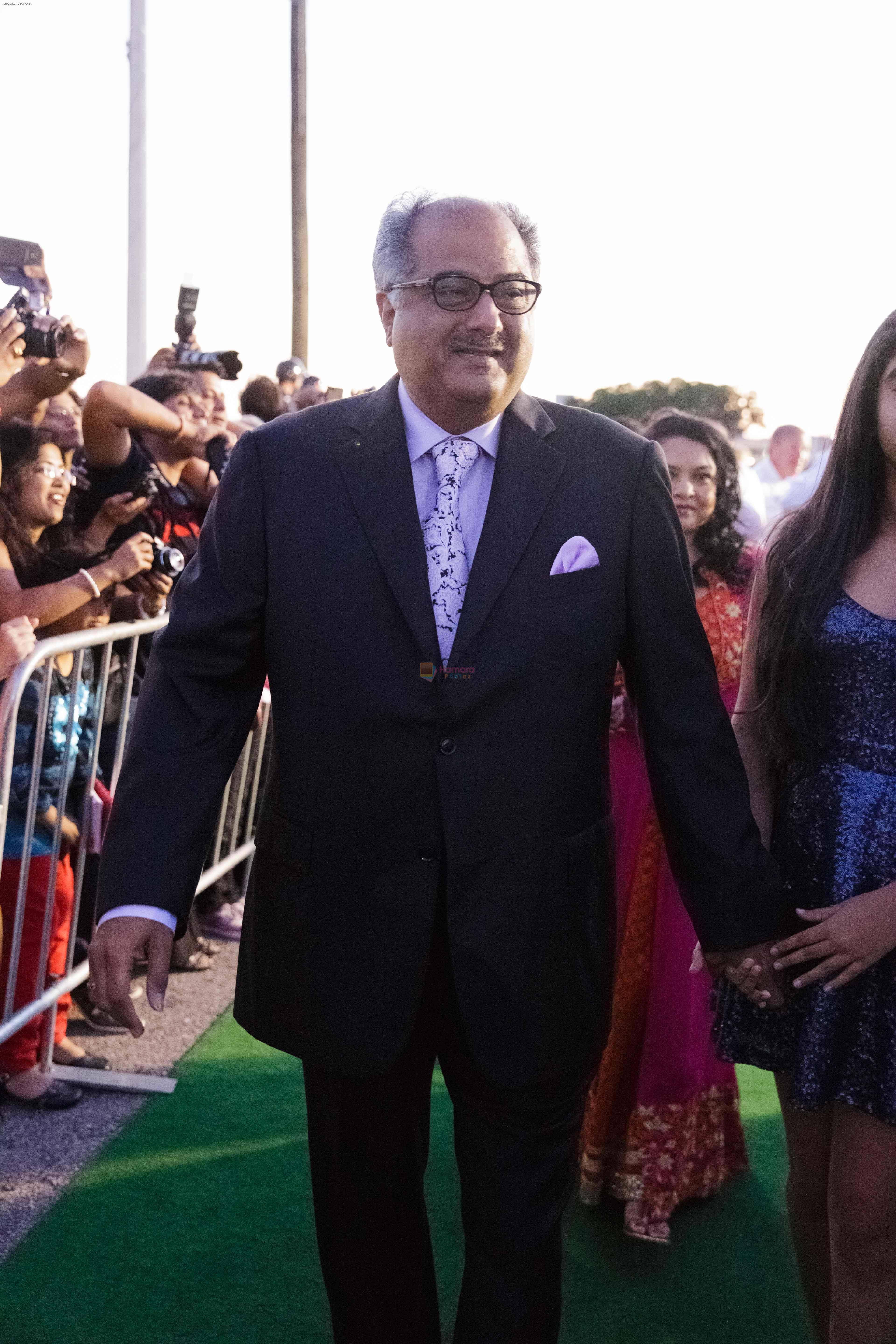 Boney Kapoor at IIFA Magic of the Movies Green Carpet in Mid Florida Credit Union Amphitheater on 25th April 2014